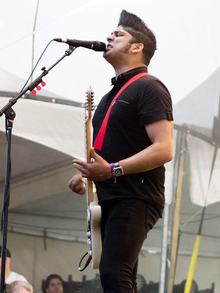 Billy Talent performing live at Edgefest in Toronto.