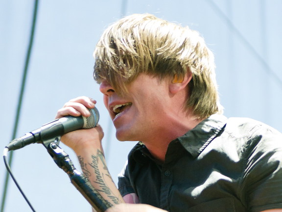 Billy Talent performing live at Edgefest in Toronto.
