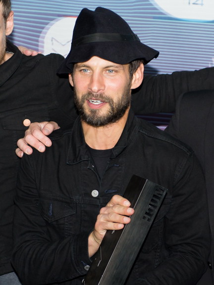 Sam Roberts of the Sam Roberts Band at the MMVAs in Toronto.